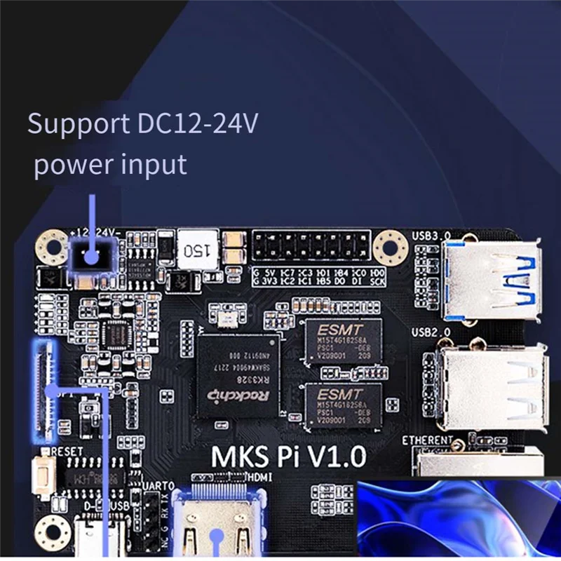 Контроллер материнской платы CS-MKS PI KLIPPER, 64 бит SOC, встроенный зажимной экран для Voron, совместимый с Raspberry Pi-B, прочный
Контроллер материнской платы CS-MKS PI KLIPPER, 64 бит SOC, встроенный зажимной экран для Voron, совместимый с Raspberry Pi-B, прочный