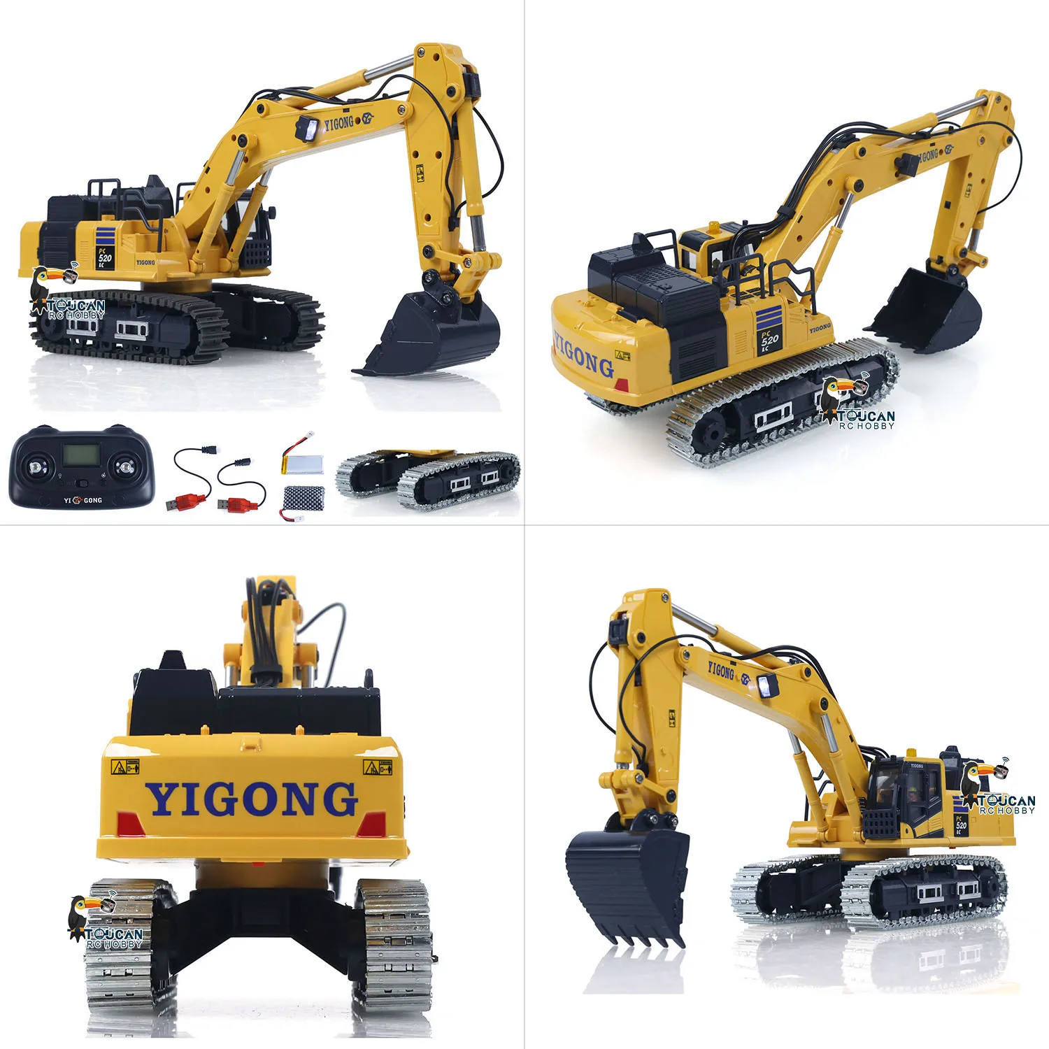 Распродажа в США 1/50 RC PC520 LR636 Электрический подъемник Радиоуправление Инженерная машина Металлические гусеницы Свет Звук Коллекция маленьких игрушек
Распродажа в США 1/50 RC PC520 LR636 Электрический подъемник Радиоуправление Инженерная машина Металлические гусеницы Свет Звук Коллекция маленьких игрушек