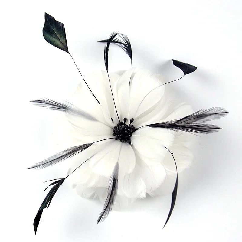 Fashion Ladies Feather Flower Hair Clip 1 Pieces Party Wedding Bridal Headwear With Plumage Hair Accessories Wholesalel
Fashion Ladies Feather Flower Hair Clip 1 Pieces Party Wedding Bridal Headwear With Plumage Hair Accessories Wholesalel