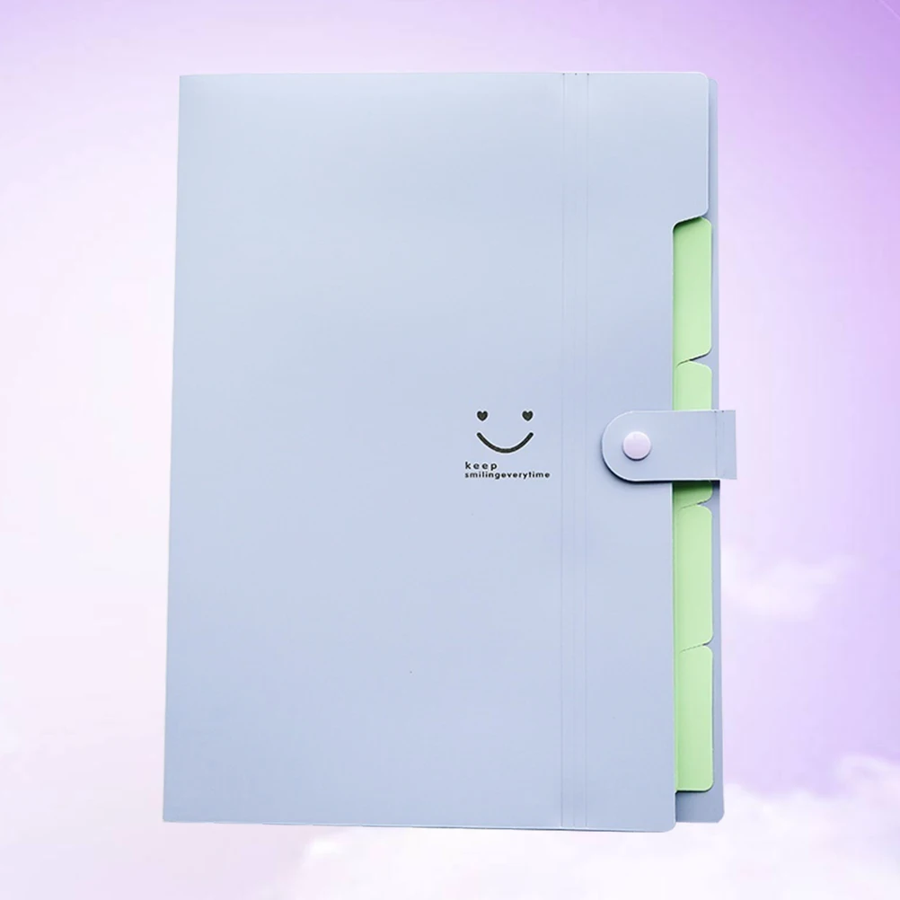Folder File Accordion Multi-layer Expanding Organizer with Snap Closure Documents Holder
Folder File Accordion Multi-layer Expanding Organizer with Snap Closure Documents Holder