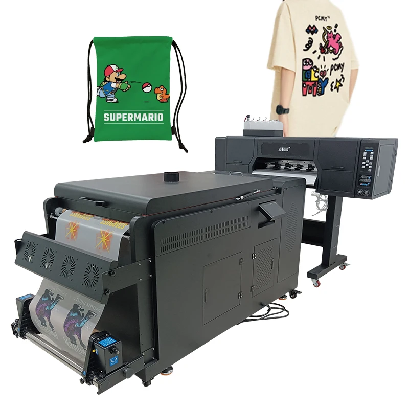 24inch wide format DTF printer for all fabric garment 4 Epson i3200 heads Automatic cycle powder shaking machine
24inch wide format DTF printer for all fabric garment 4 Epson i3200 heads Automatic cycle powder shaking machine