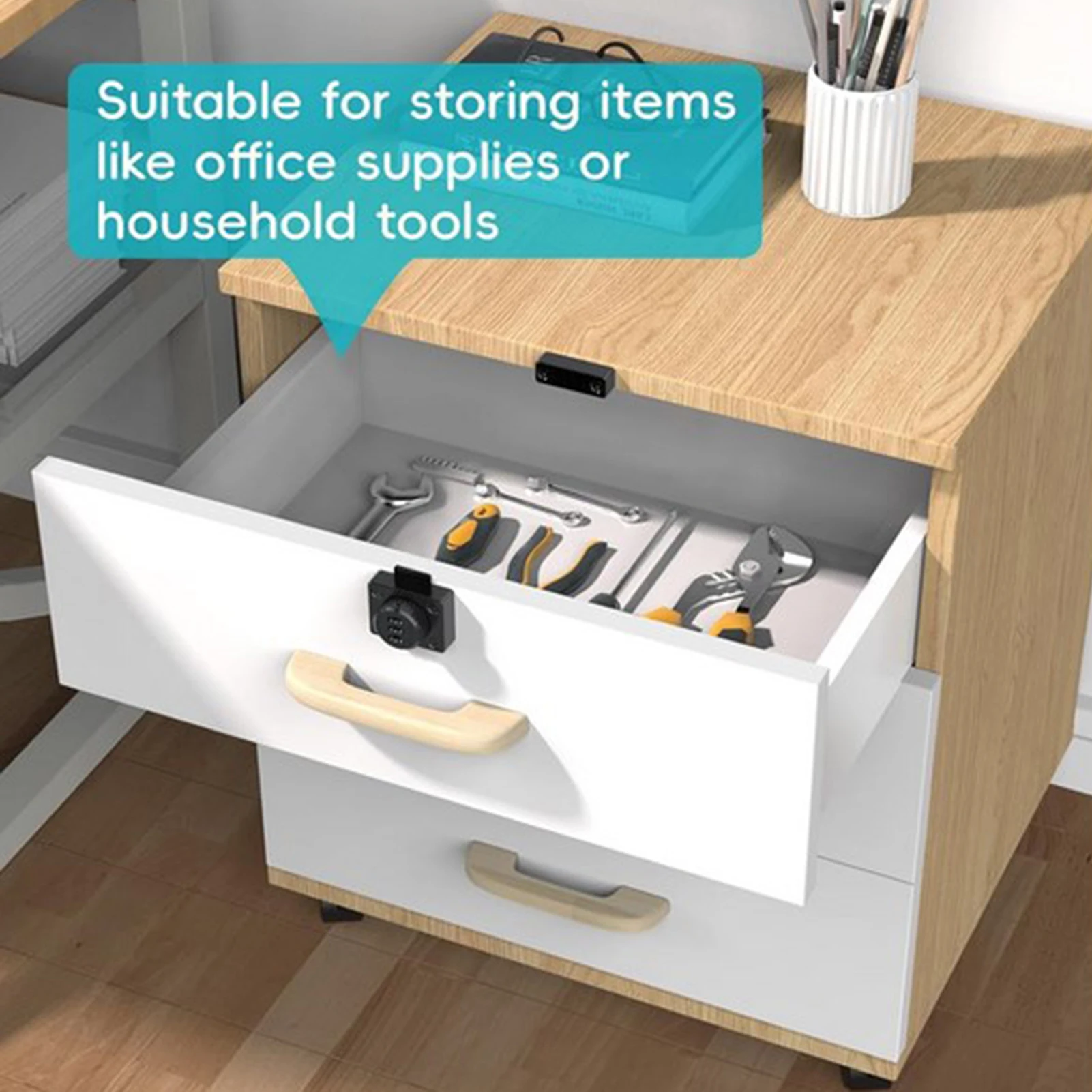 Keyless Entry Door Locks Household Durable Drawer and Cabinet Locks Suitable for Bedrooms Garage
Keyless Entry Door Locks Household Durable Drawer and Cabinet Locks Suitable for Bedrooms Garage