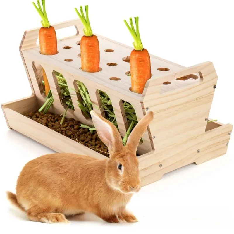 Detachable Cured Hay Carrot Feeder for Rabbits Small Animals Eating Bowl Trough with Removeable Top Roof Wooden Feeding Supplies
Detachable Cured Hay Carrot Feeder for Rabbits Small Animals Eating Bowl Trough with Removeable Top Roof Wooden Feeding Supplies