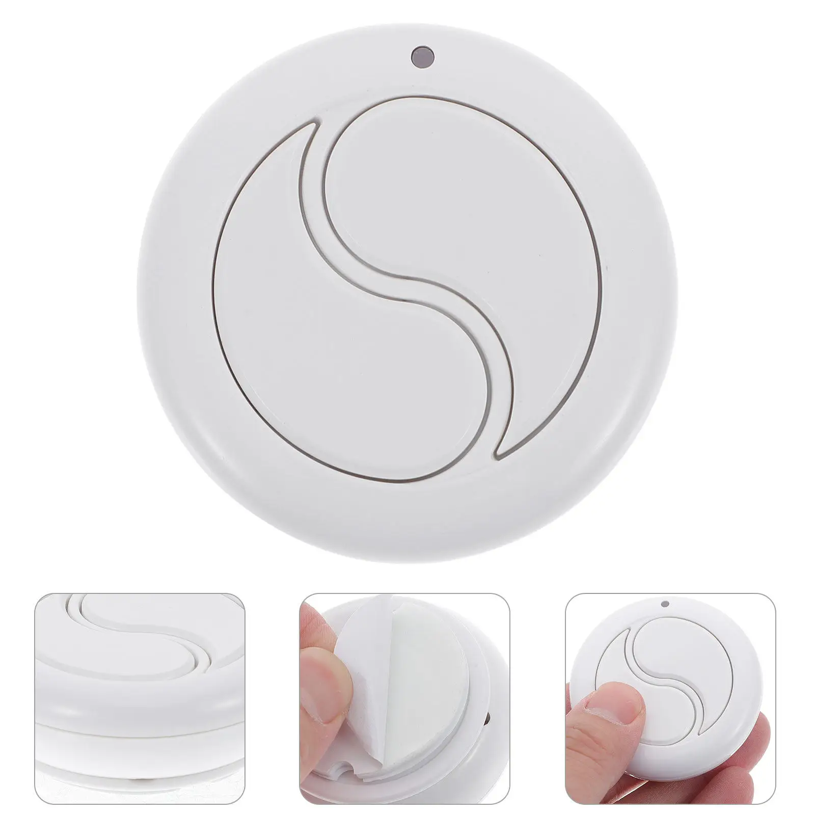 Universal Garage Door Remote Controller Replacement For Linear 3089 3065 Round Compact Lightweight Abs Included