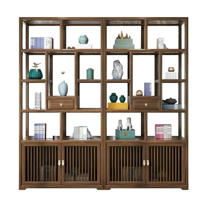 New Chinese Office Storage Bookshelves Stable Structure Living Room Cabinet Closet Foyer Cabinet Furniture Customized
New Chinese Office Storage Bookshelves Stable Structure Living Room Cabinet Closet Foyer Cabinet Furniture Customized
