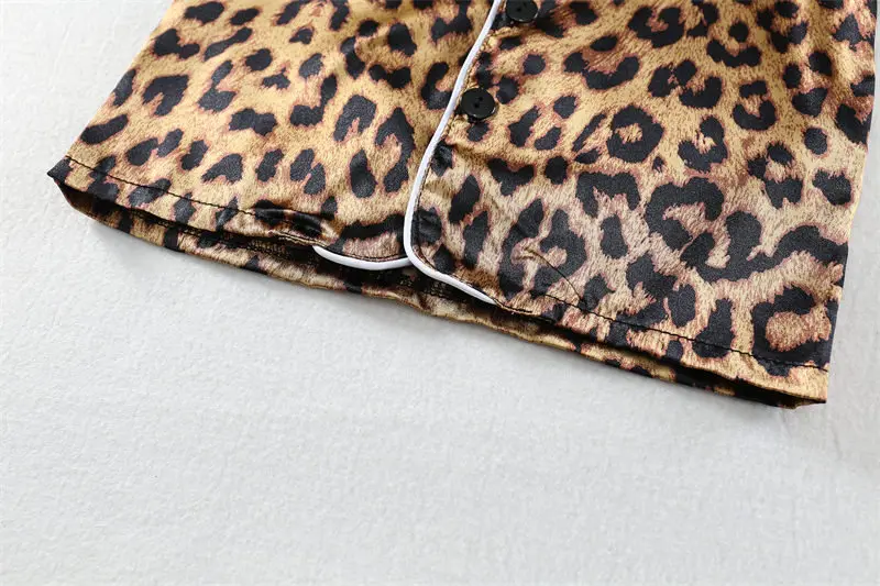 Kids Leopard Print Pajama Set 13 S15a513c3a0cd4ba1ab0cfaca55efa73fu