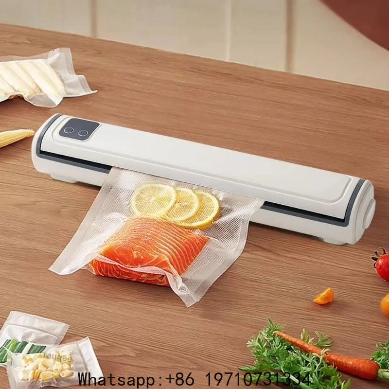Vacuum Packing Machine for Food Vacuum Sealer With 10pcs Vacuum Sealer Bags Household Sealing Machine Plastic Bag Sealer
Vacuum Packing Machine for Food Vacuum Sealer With 10pcs Vacuum Sealer Bags Household Sealing Machine Plastic Bag Sealer