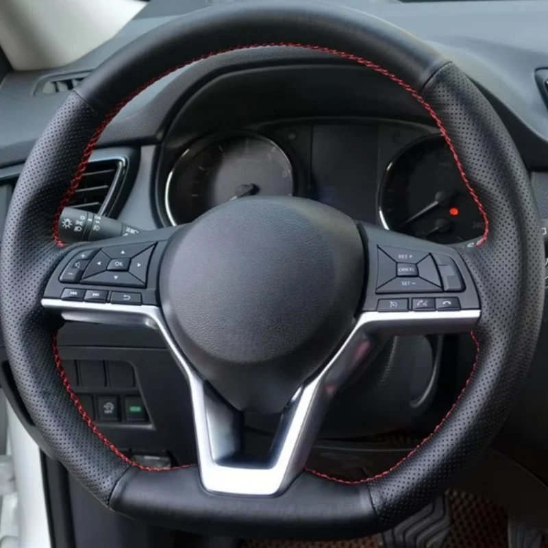 DIY Artificial Leather 2017 Steering-Wheel Cover Wrap Car Accessories Auto Interior Car Steering Wheel Cover For Nissan X-Trail
DIY Artificial Leather 2017 Steering-Wheel Cover Wrap Car Accessories Auto Interior Car Steering Wheel Cover For Nissan X-Trail