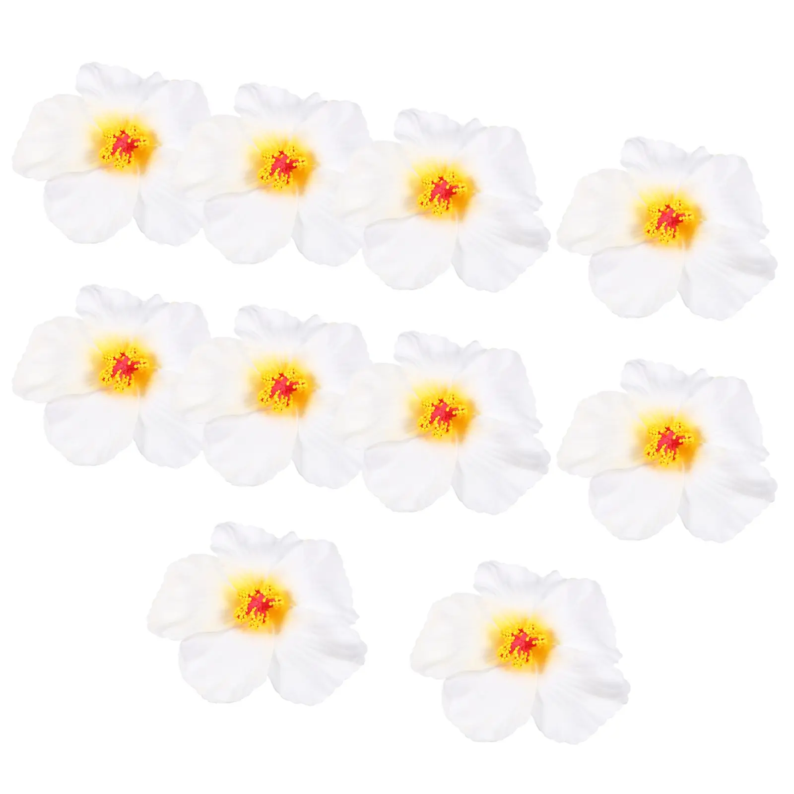 10pcs Artificial Decoration Lifelike Faux Flowers for Fake Hibiscus Hawaiian Tropical DIY Party Home Office Bar
10pcs Artificial Decoration Lifelike Faux Flowers for Fake Hibiscus Hawaiian Tropical DIY Party Home Office Bar