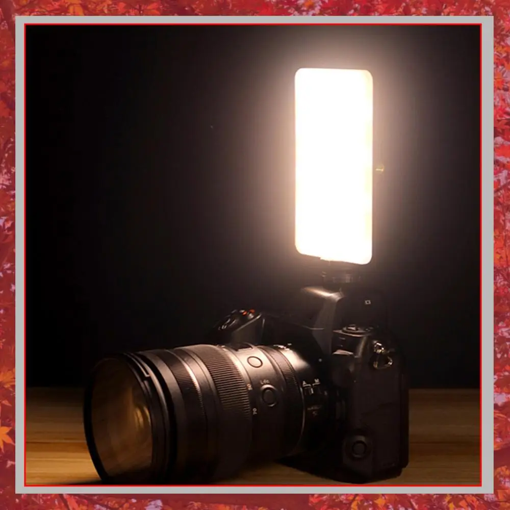 LED Camera Light 2700-6500K Handheld Fill Light Rechargeable Photography Lighting Portable Light Panel for Photography
LED Camera Light 2700-6500K Handheld Fill Light Rechargeable Photography Lighting Portable Light Panel for Photography