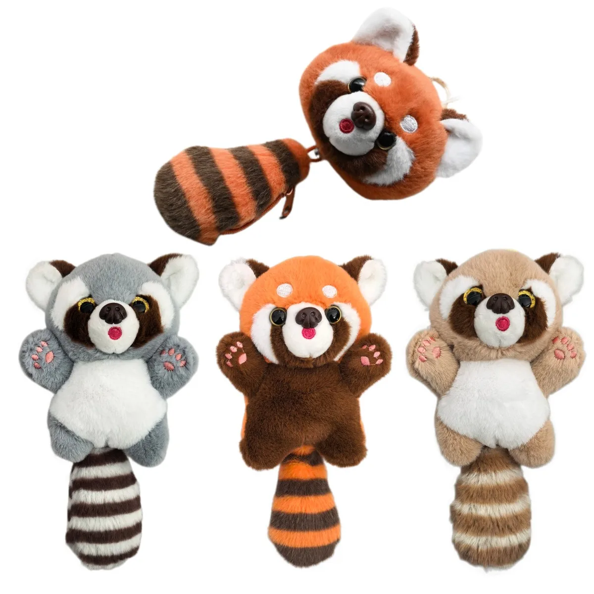 Cute Cartoon Red Panda Plush Toy Pendant Little Raccoon Doll Doll Playground Raccoon Stuffed Backpack Keychain Decor Gifts
Cute Cartoon Red Panda Plush Toy Pendant Little Raccoon Doll Doll Playground Raccoon Stuffed Backpack Keychain Decor Gifts