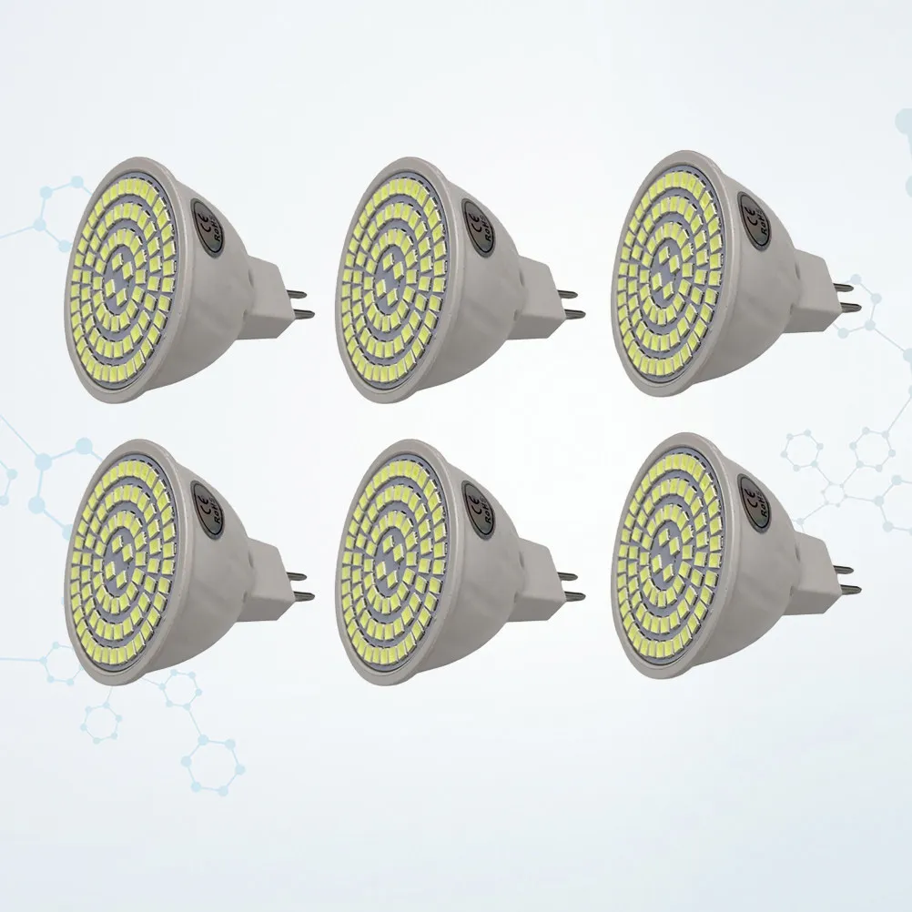 6Pcs Mr16 LED Spotlight Lamp Bulbs 8W Bright Warm White Eye Protection Long Lifespan Light Cup Downlight
6Pcs Mr16 LED Spotlight Lamp Bulbs 8W Bright Warm White Eye Protection Long Lifespan Light Cup Downlight