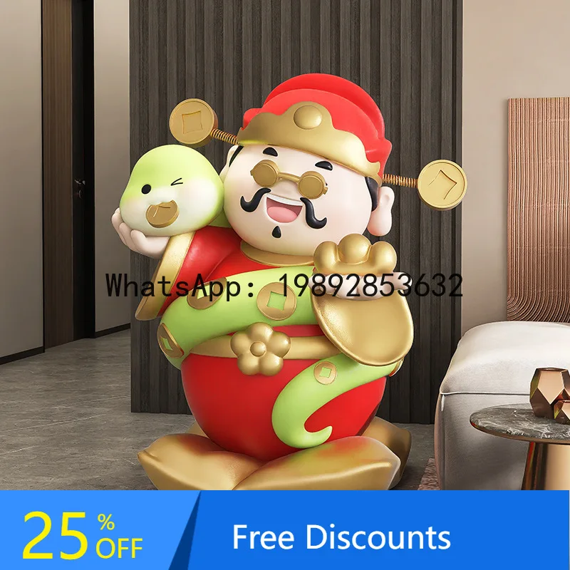 CZ Creative Snake Year Mascot Large Floor Ornament Roly-Poly Living Room Home Decoration God of Wealth Welcome Figurine
CZ Creative Snake Year Mascot Large Floor Ornament Roly-Poly Living Room Home Decoration God of Wealth Welcome Figurine