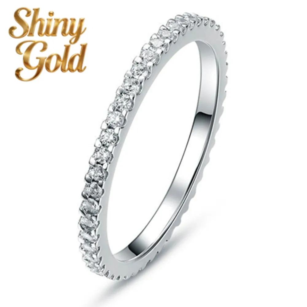ShinyGold 0.23CT Diamonds Infinity Wedding Band Ring Women Platinum 950 PT950 Stamped Eternity Ring
ShinyGold 0.23CT Diamonds Infinity Wedding Band Ring Women Platinum 950 PT950 Stamped Eternity Ring