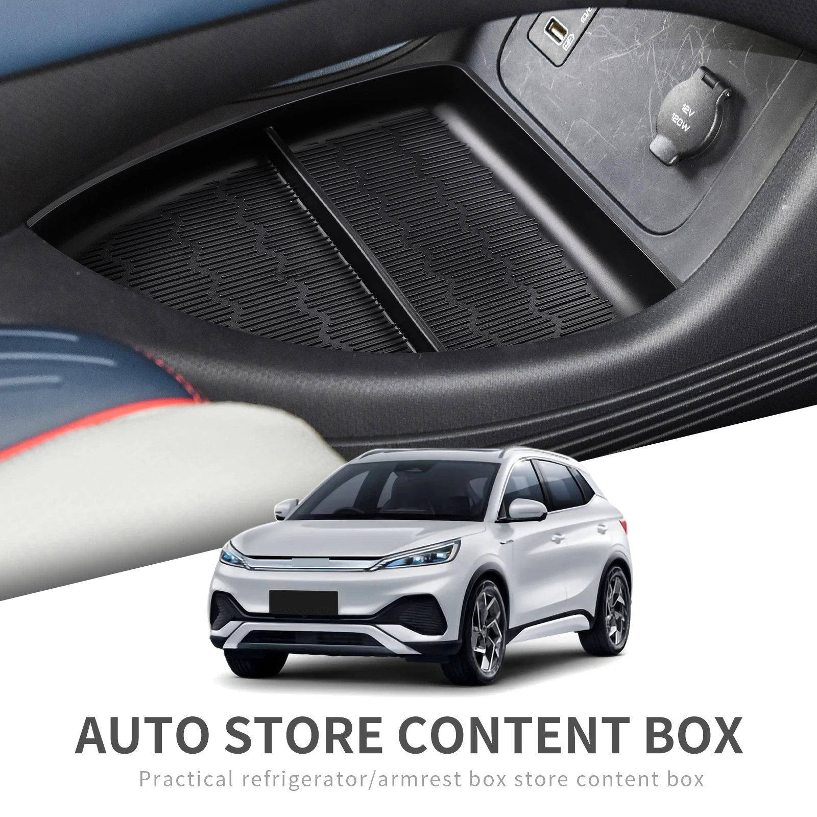 Для BYD Atto 3, нижний слой центральной консоли, ящик для хранения, автомобильный центральный лоток, органайзер из ТПЭ, аксессуары для уборки
Для BYD Atto 3, нижний слой центральной консоли, ящик для хранения, автомобильный центральный лоток, органайзер из ТПЭ, аксессуары для уборки