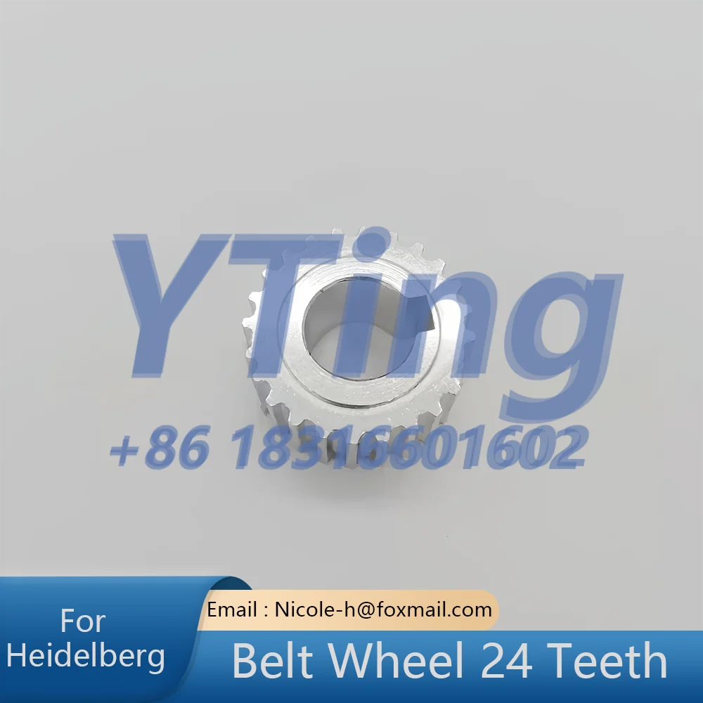 Heidelberg Printing Machine Accessories Motor Drive Wheel Transmission Gear Belt Wheel 24 Teeth
Heidelberg Printing Machine Accessories Motor Drive Wheel Transmission Gear Belt Wheel 24 Teeth