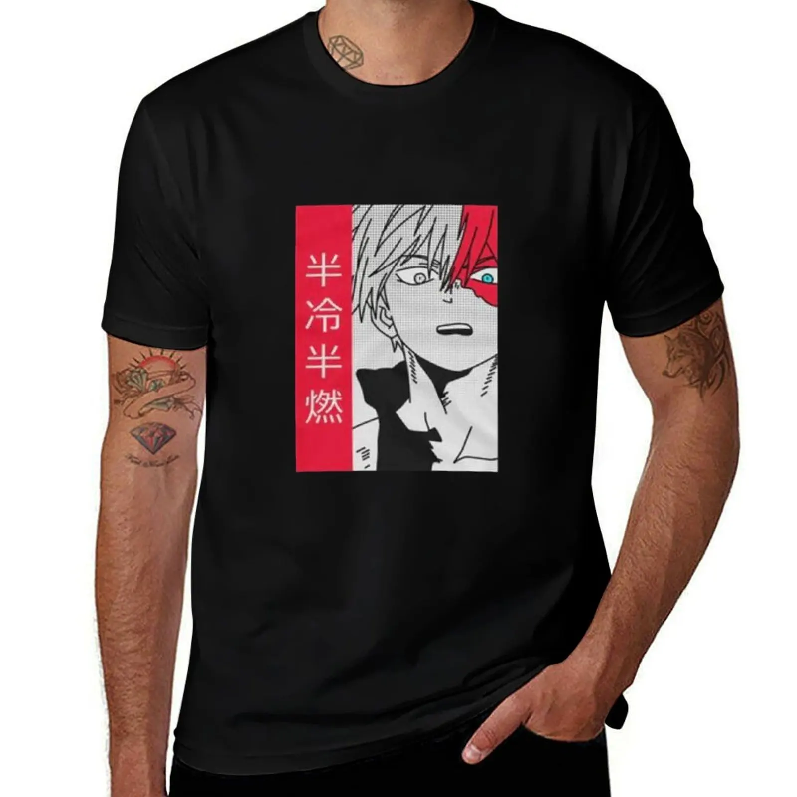 Todoroki Shōto T-Shirt t shirts for man graphic tees t shirts cotton 100% t shirt man cotton T-shirt
Todoroki Shōto T-Shirt t shirts for man graphic tees t shirts cotton 100% t shirt man cotton T-shirt
