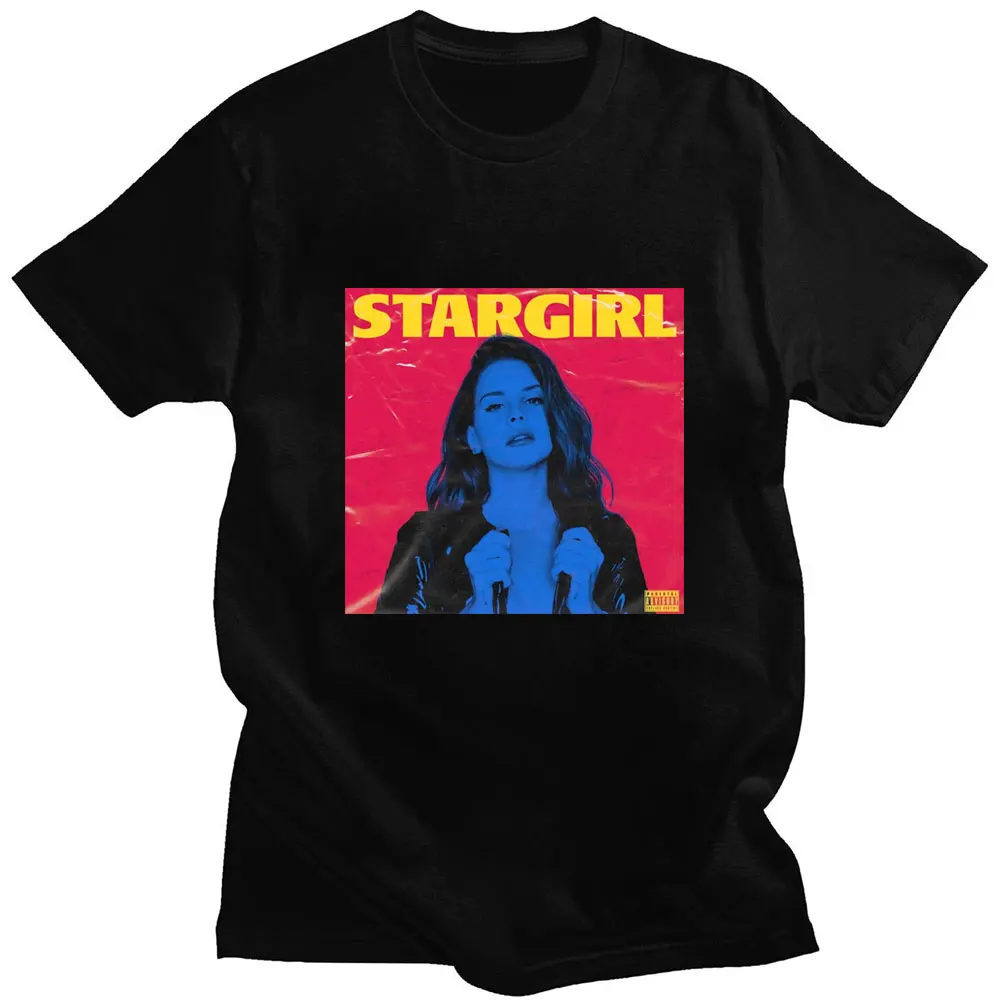 Футболка с принтом Singer Lana Del Rey Stargirl, модная футболка большого размера для мужчин и женщин, винтажные хлопковые футболки в стиле хип-хоп, готическая уличная одежда
Футболка с принтом Singer Lana Del Rey Stargirl, модная футболка большого размера для мужчин и женщин, винтажные хлопковые футболки в стиле хип-хоп, готическая уличная одежда