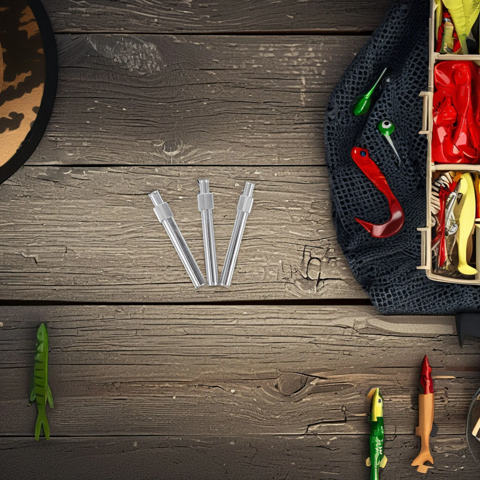 3 PCS Fishing Rod Accessories Broken Pole Repair Kit Connector Supplies Iron Tube Tool
3 PCS Fishing Rod Accessories Broken Pole Repair Kit Connector Supplies Iron Tube Tool