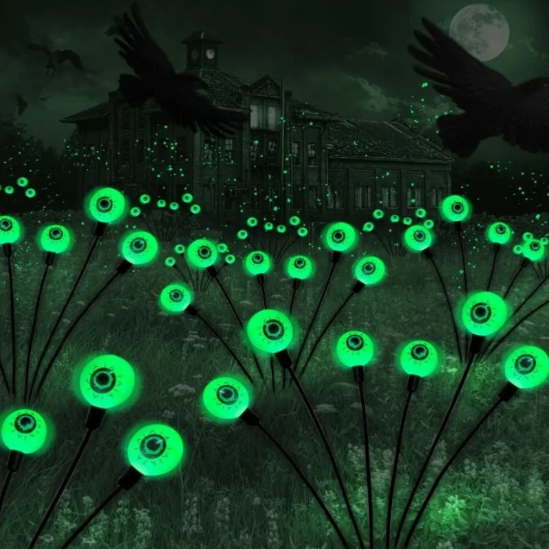 Halloween LED Eyeball Lights Solar Garden Lawn Lights Outdoor Scary Eyeball Lights Ground Lamp Halloween Party Decoration
Halloween LED Eyeball Lights Solar Garden Lawn Lights Outdoor Scary Eyeball Lights Ground Lamp Halloween Party Decoration