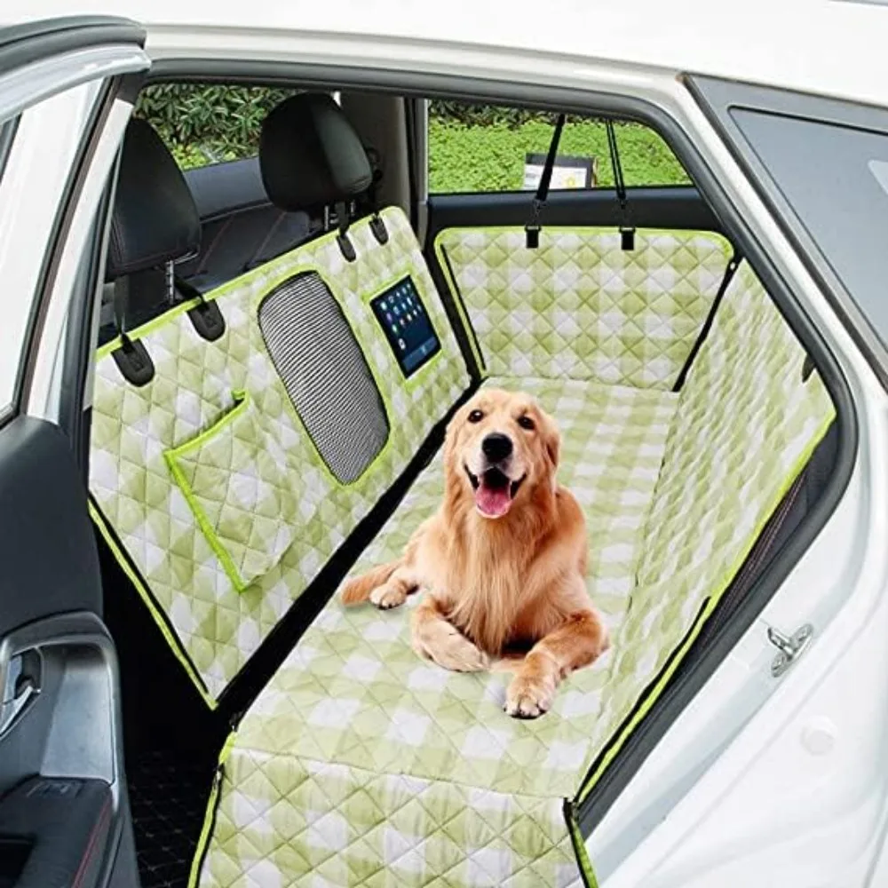 Waterproof Dog Car Seat Cover for Back Seat Durable Scratch Proof Pet Hammock Nonslip with Storage Pockets Outdoor Fits Car SUVs
Waterproof Dog Car Seat Cover for Back Seat Durable Scratch Proof Pet Hammock Nonslip with Storage Pockets Outdoor Fits Car SUVs