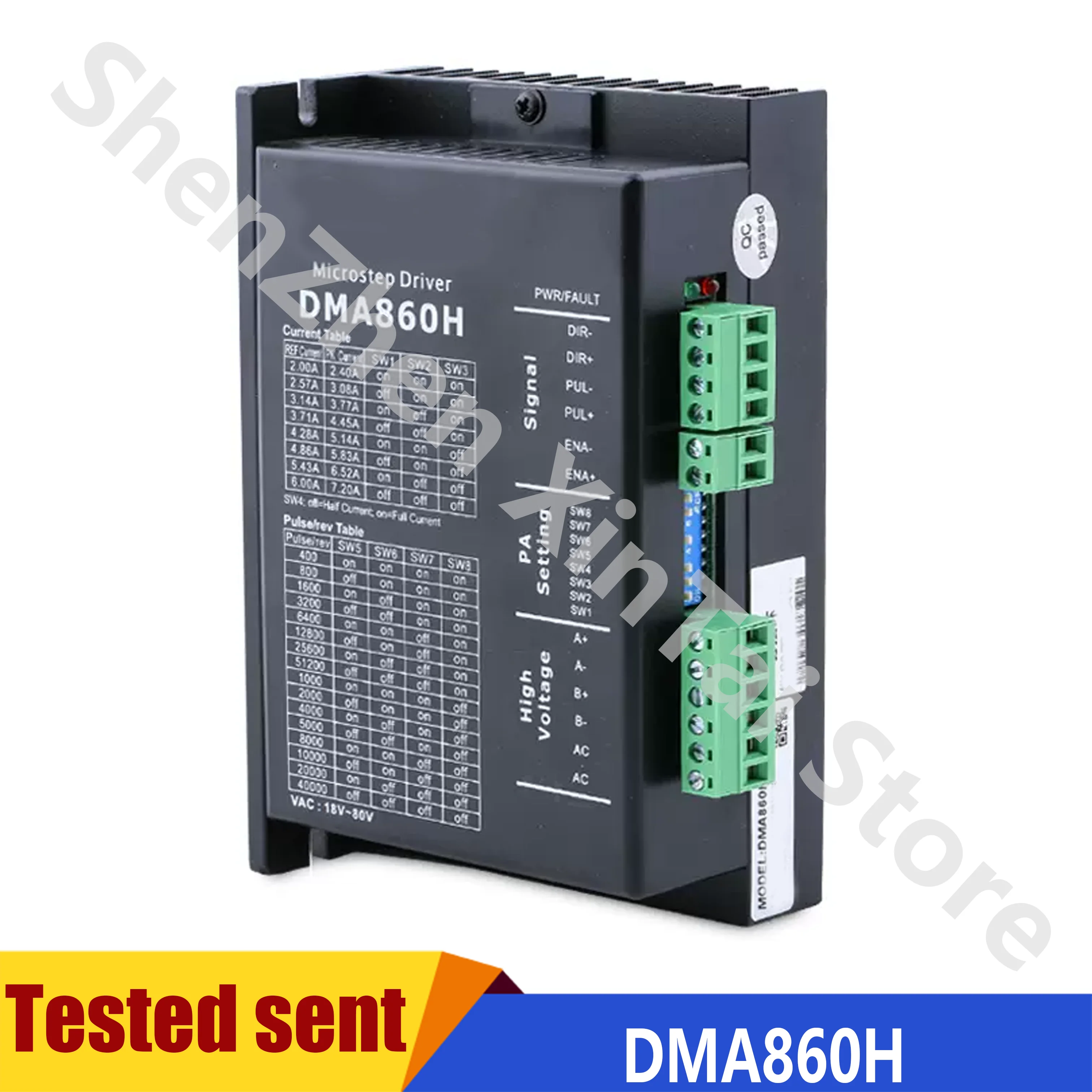 New original DMA860H 57 and 86 stepper motor driver can replace MA860H M860
New original DMA860H 57 and 86 stepper motor driver can replace MA860H M860
