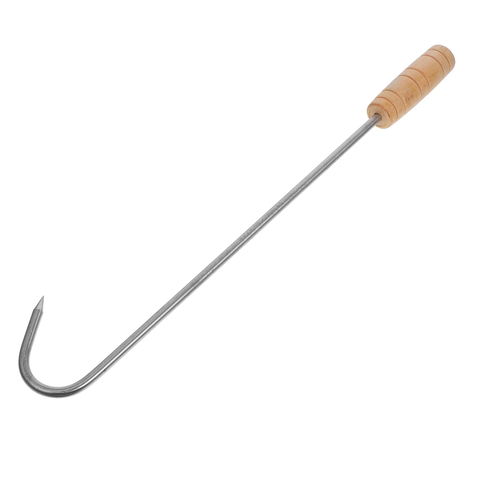 1pc Wooden Handle Barbecue Hook Heavy Duty Meat Hooks Tools Grill Accessories Bbq Flipper Sturdy Structure Multiple Uses Outdoor
1pc Wooden Handle Barbecue Hook Heavy Duty Meat Hooks Tools Grill Accessories Bbq Flipper Sturdy Structure Multiple Uses Outdoor