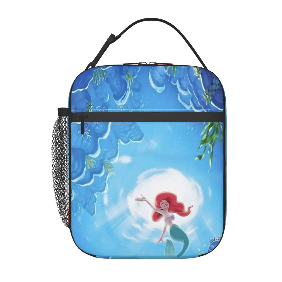 Изготовленная на заказ сумка для обеда Ariel The Little Mermaid для женщин, термохолодильник, изолированная коробка для бенто, офисные водонепроницаемые сумки для пикника и путешествий
Изготовленная на заказ сумка для обеда Ariel The Little Mermaid для женщин, термохолодильник, изолированная коробка для бенто, офисные водонепроницаемые сумки для пикника и путешествий