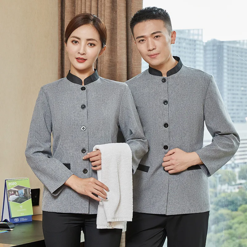 Property cleaning work uniform, long-sleeved, autumn and winter, hospital cleaning staff work uniform, men's large size
Property cleaning work uniform, long-sleeved, autumn and winter, hospital cleaning staff work uniform, men's large size