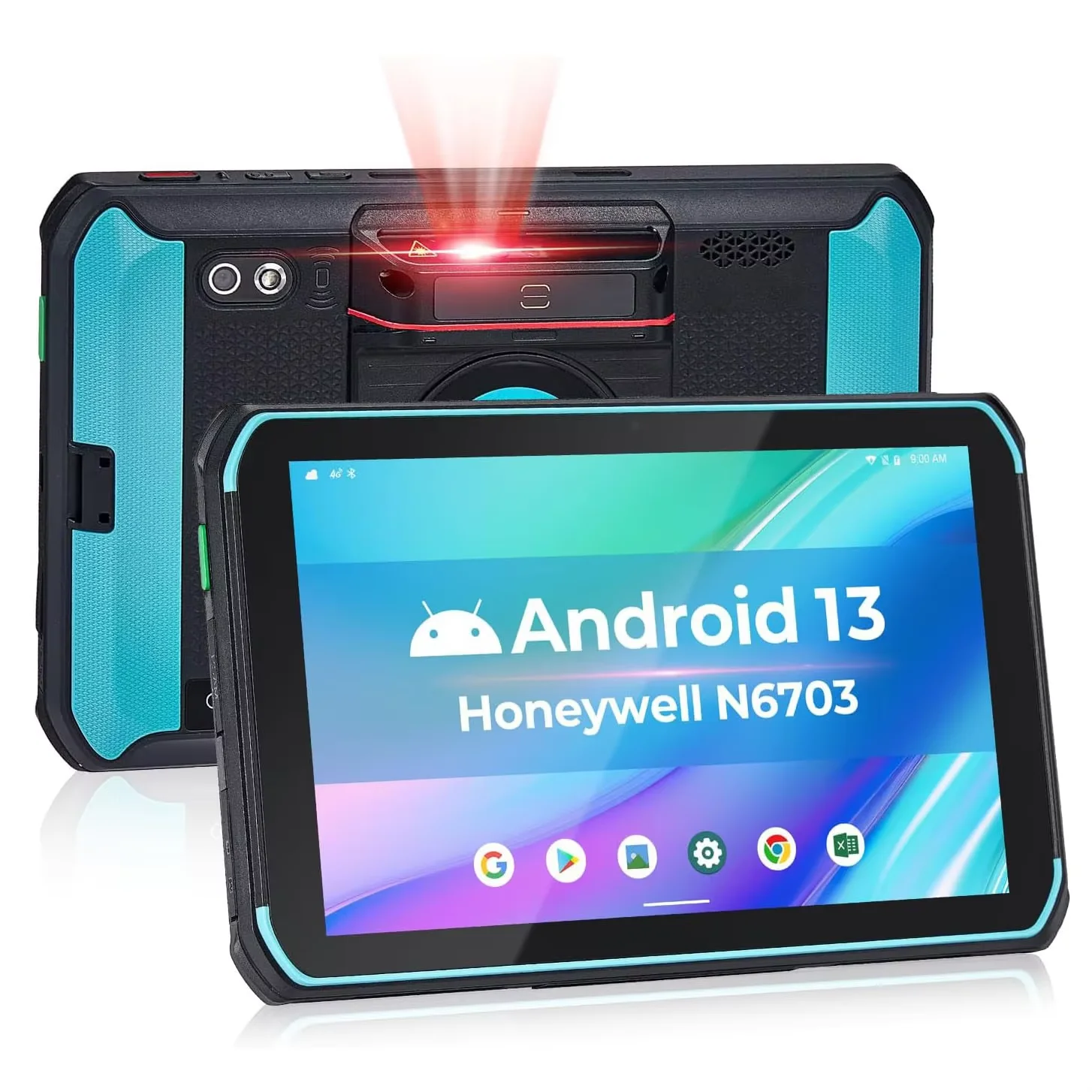 8-дюймовый прочный планшет Android 13 Honeywell N6703 Сканер штрих-кода 4G WiFi Промышленный портативный терминал передачи данных D801
8-дюймовый прочный планшет Android 13 Honeywell N6703 Сканер штрих-кода 4G WiFi Промышленный портативный терминал передачи данных D801