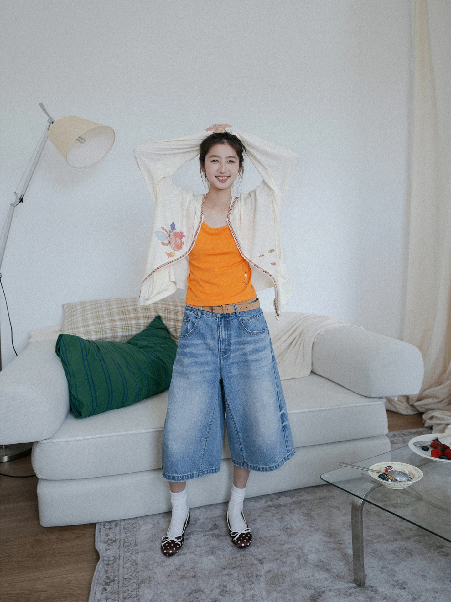 Casual Washed Denim Jeans Women's Loose Fit Summer Shorts Blue Cotton Natural Waist Button Pocket Pure Color Everyday Wear
Casual Washed Denim Jeans Women's Loose Fit Summer Shorts Blue Cotton Natural Waist Button Pocket Pure Color Everyday Wear