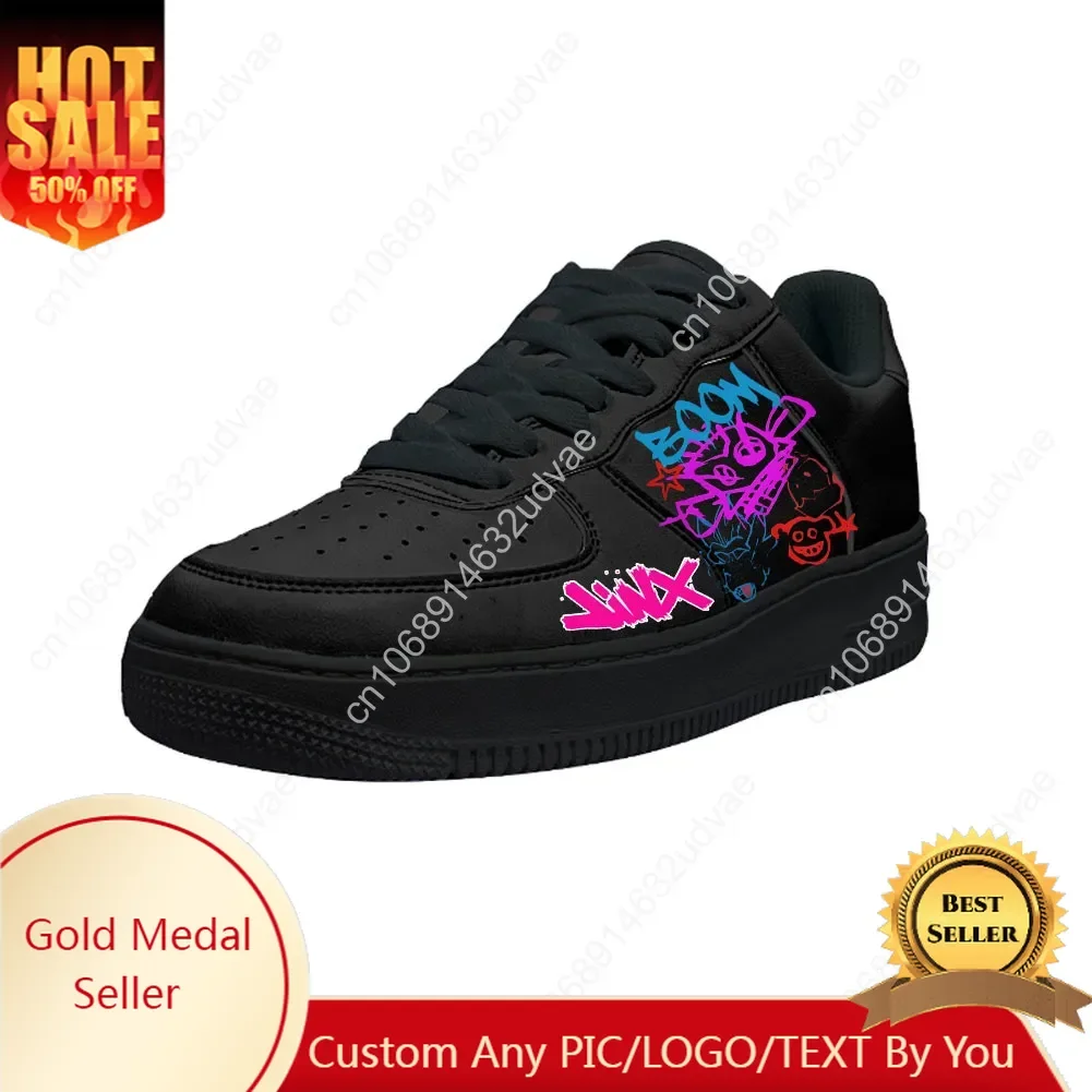 Arcane-Jinx Casual Shoes Platform Sneakers Mens Womens Teenager Flats Sneaker Custom Made Shoe 3D Graffiti Kateboarding Footwear
Arcane-Jinx Casual Shoes Platform Sneakers Mens Womens Teenager Flats Sneaker Custom Made Shoe 3D Graffiti Kateboarding Footwear