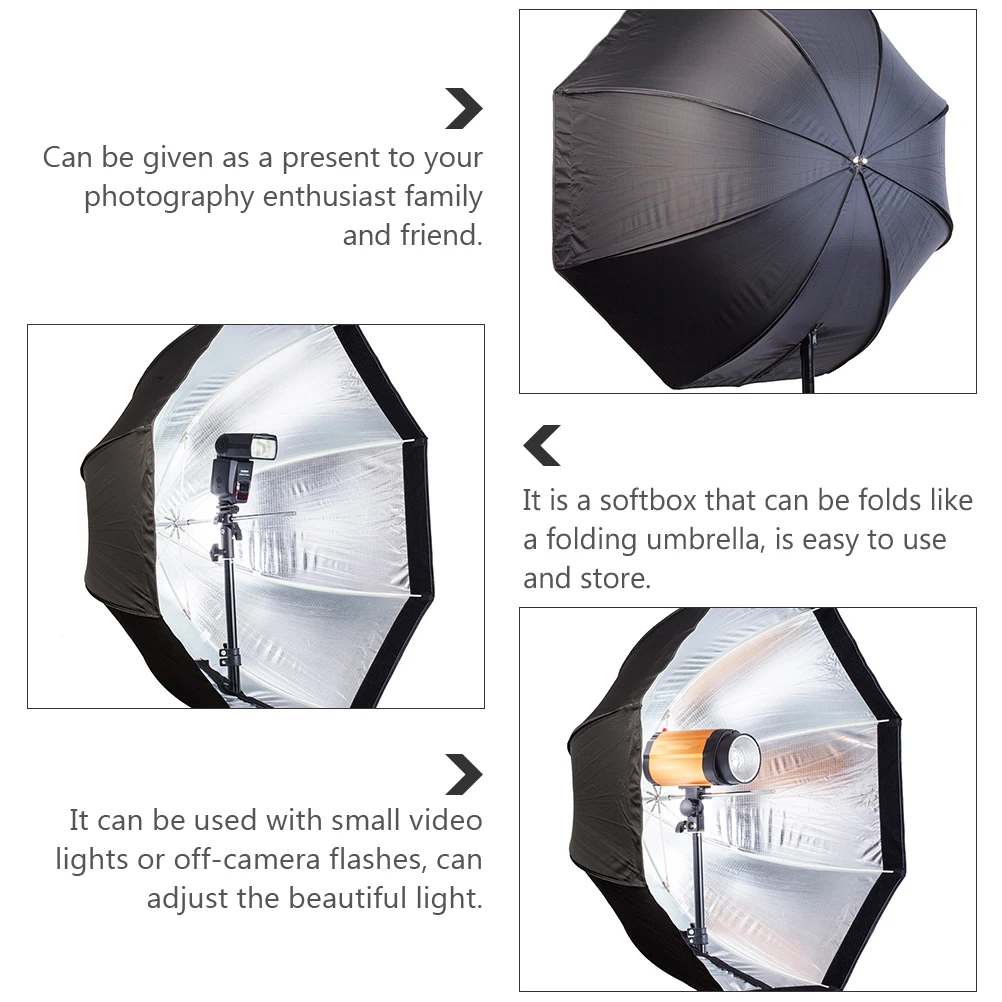 Softbox Flash Octagon Photo Umbrella Diffuser Portable Foldable Nylon Photographic Softbox Outdoor Use Video Lights Flashes
Softbox Flash Octagon Photo Umbrella Diffuser Portable Foldable Nylon Photographic Softbox Outdoor Use Video Lights Flashes