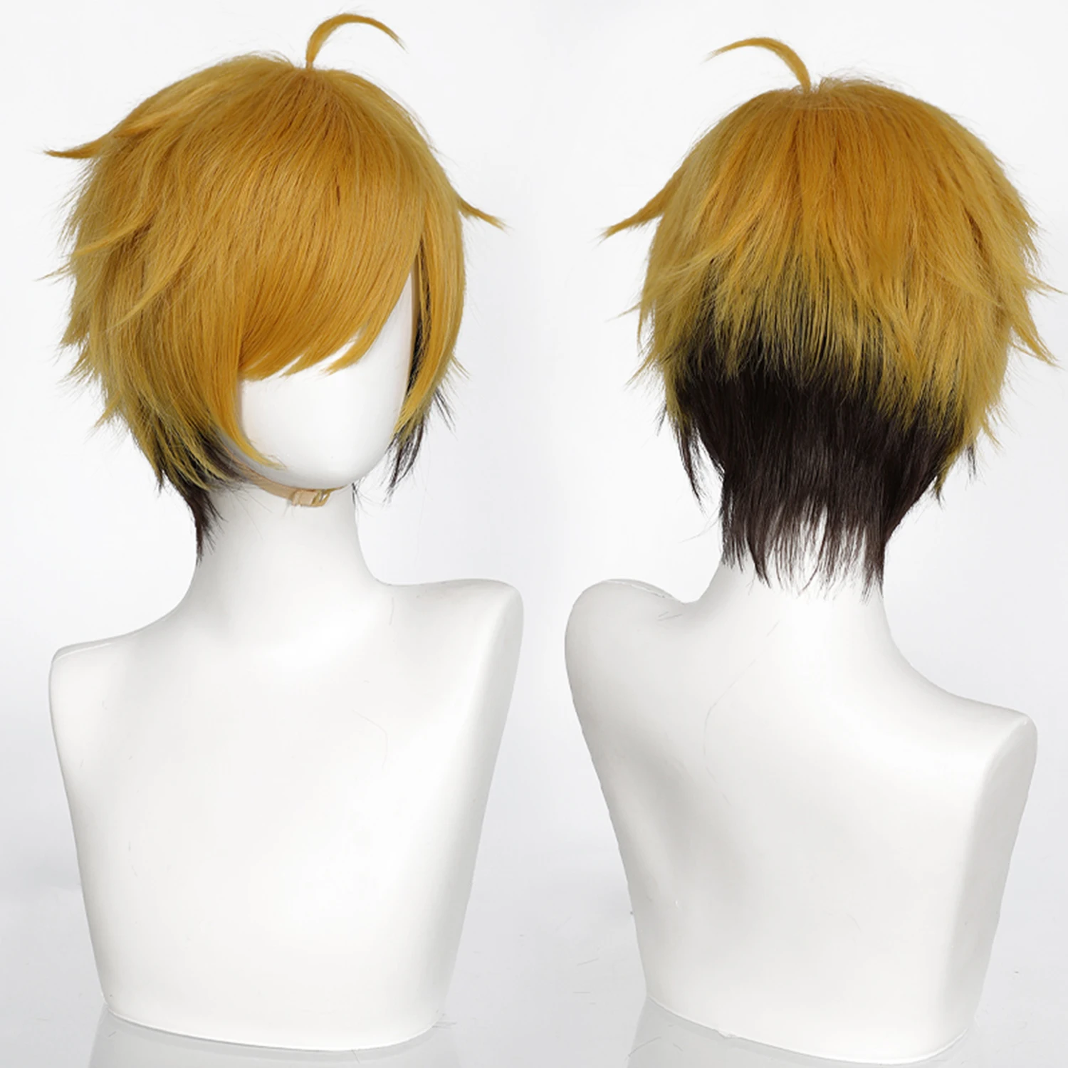 Парик для косплея Haikyu, аниме-парик Tsumu, короткий, омбре, желтый с черным, для ролевых игр, с челкой, синтетический, с шапочкой для парика
Парик для косплея Haikyu, аниме-парик Tsumu, короткий, омбре, желтый с черным, для ролевых игр, с челкой, синтетический, с шапочкой для парика