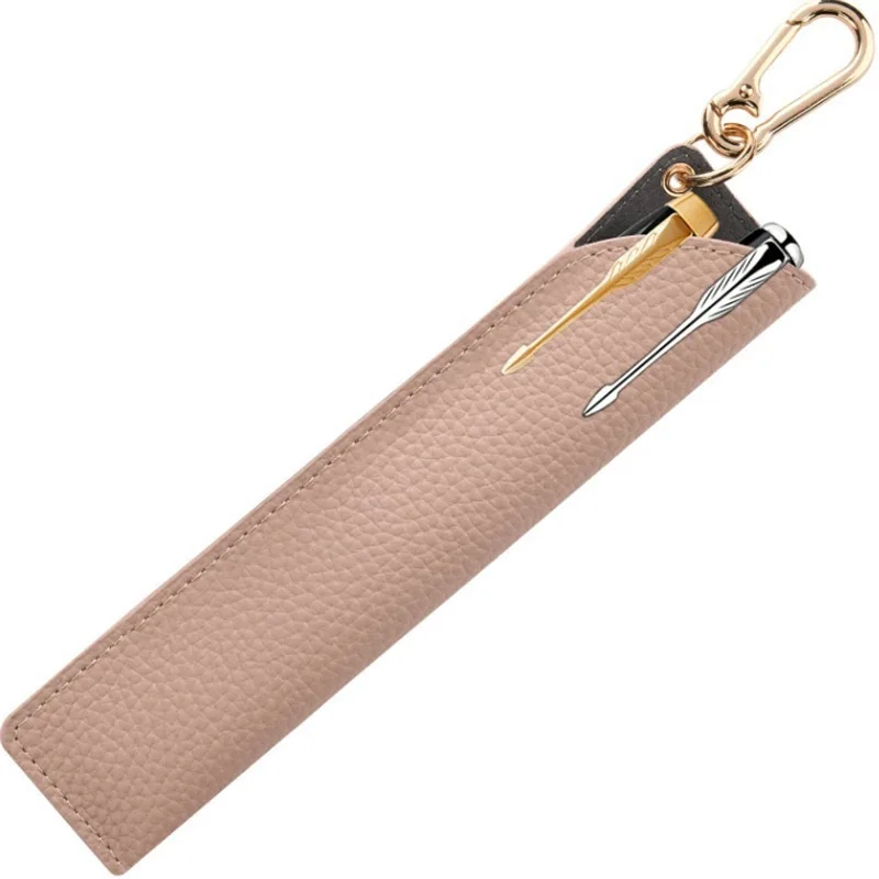 Custom Logo PU Leather Writing Pen Storage Bag Blank Portable Penclip Personalized Name Number Pen Holder with Hanging Buckle
Custom Logo PU Leather Writing Pen Storage Bag Blank Portable Penclip Personalized Name Number Pen Holder with Hanging Buckle
