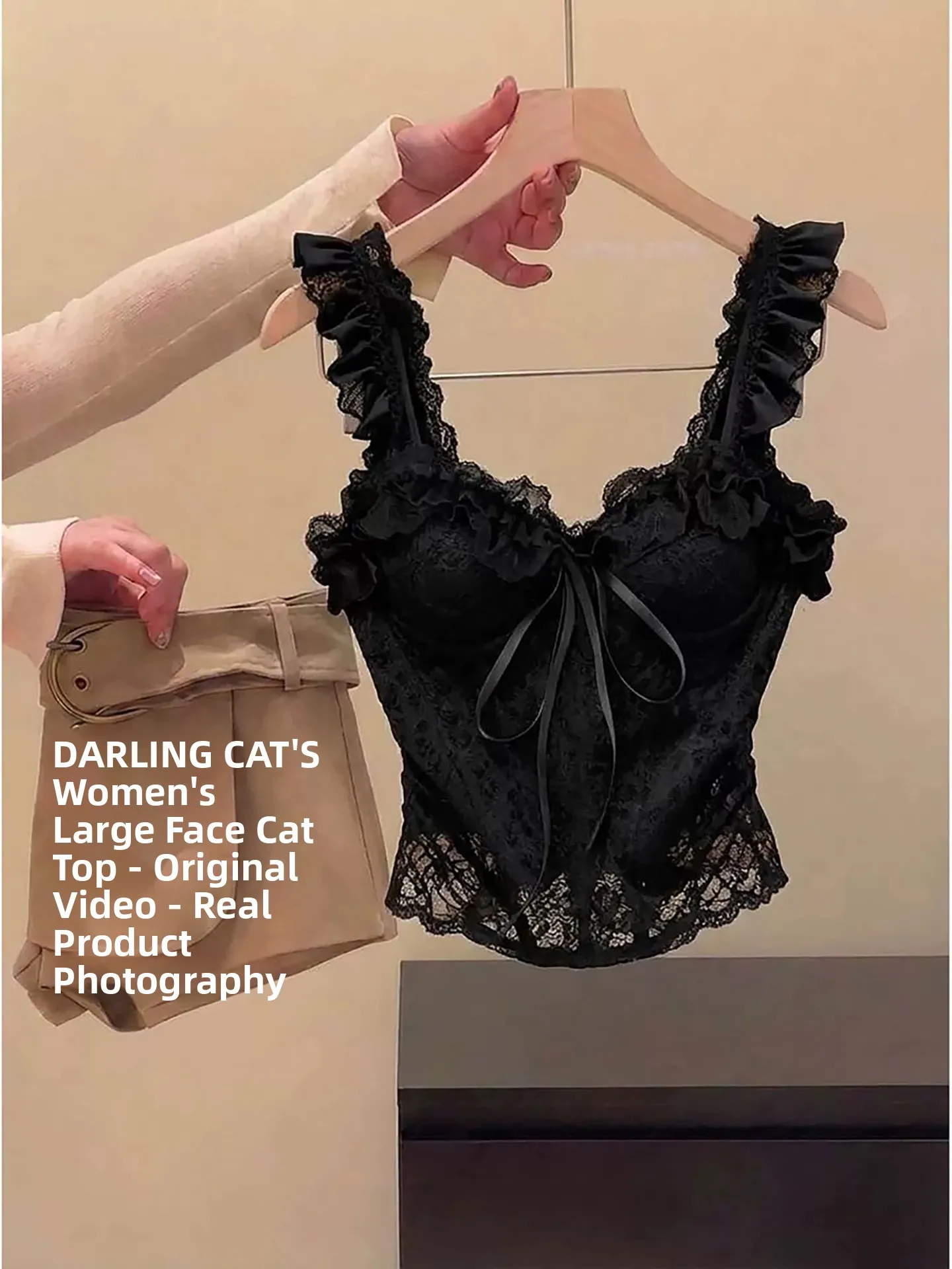 Korean Style Lace Splice Strap Vest Women Summer 2026 New Knot Belt Slim Fit Khaki Short Skirt Fashion Set
Korean Style Lace Splice Strap Vest Women Summer 2026 New Knot Belt Slim Fit Khaki Short Skirt Fashion Set