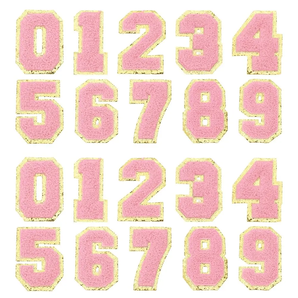 20 Pcs 0-9 Chenille Number Patch 3.15 Inch Ironing Number Patch Appliques Stickers for DIY Craft Clothing Jacket Jersey Hat
20 Pcs 0-9 Chenille Number Patch 3.15 Inch Ironing Number Patch Appliques Stickers for DIY Craft Clothing Jacket Jersey Hat