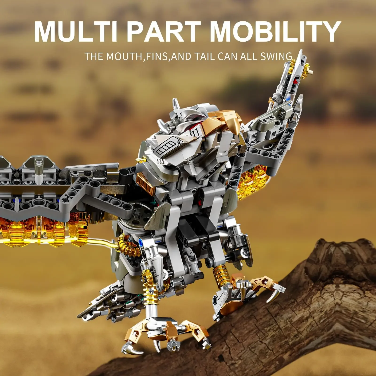 1168PCS MOC Mechanical Eagle Building Set Flying Bird Blocks Model With Display Stand LED Lights STEM Engineering Ornament Gift
1168PCS MOC Mechanical Eagle Building Set Flying Bird Blocks Model With Display Stand LED Lights STEM Engineering Ornament Gift