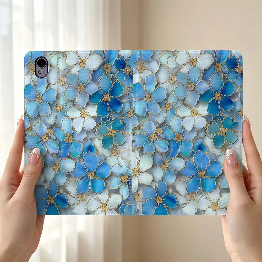 Art Blue Flower For Huawei MediaPad MatePad Honor Pro V6 9 V8 X9 12 X 13.3 SE 11 11.5 Inch Tablet Case Popular
Art Blue Flower For Huawei MediaPad MatePad Honor Pro V6 9 V8 X9 12 X 13.3 SE 11 11.5 Inch Tablet Case Popular
