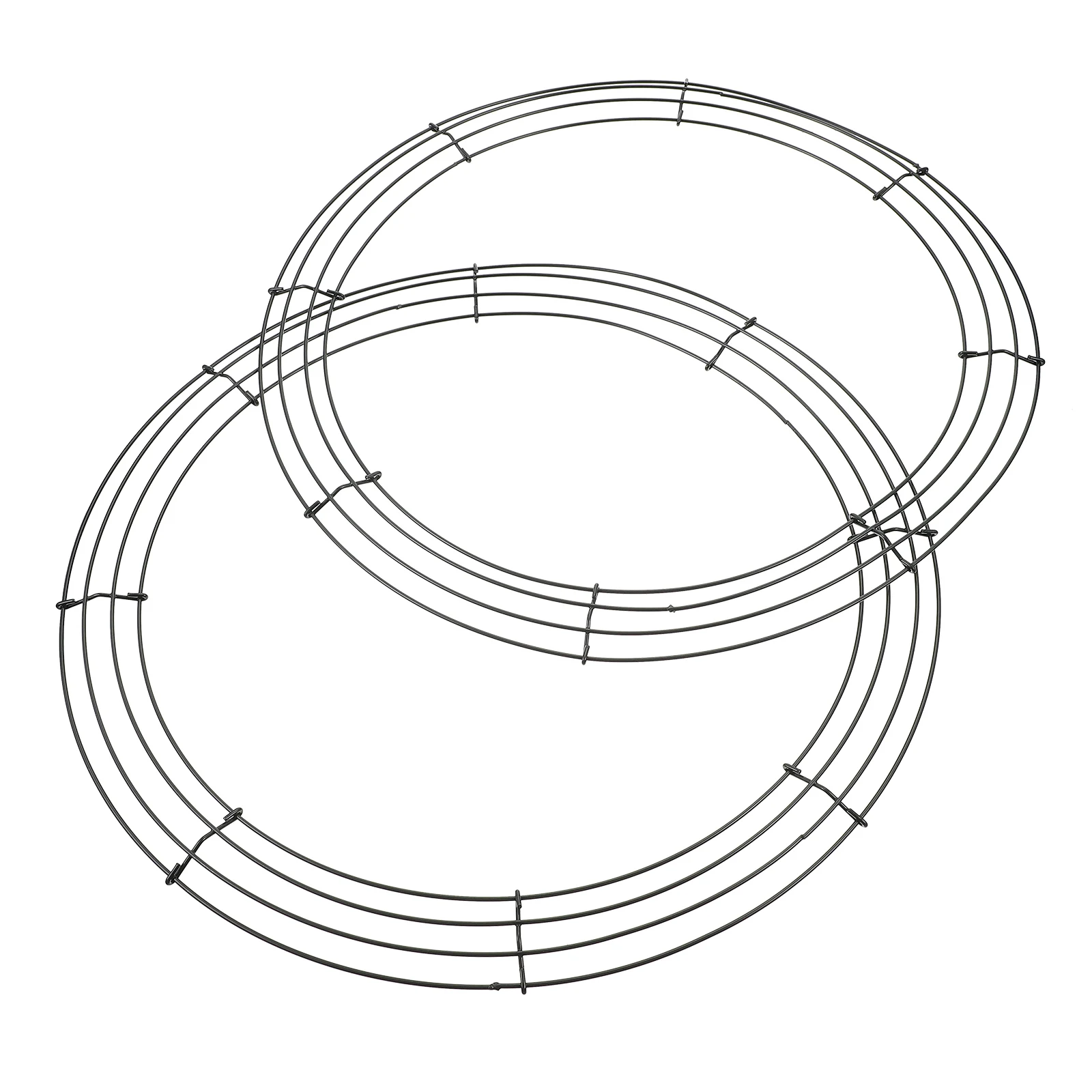 2 Pcs Round Christmas Wreath Accessories Decoration Kit Iron Wire Decorations Frames
2 Pcs Round Christmas Wreath Accessories Decoration Kit Iron Wire Decorations Frames