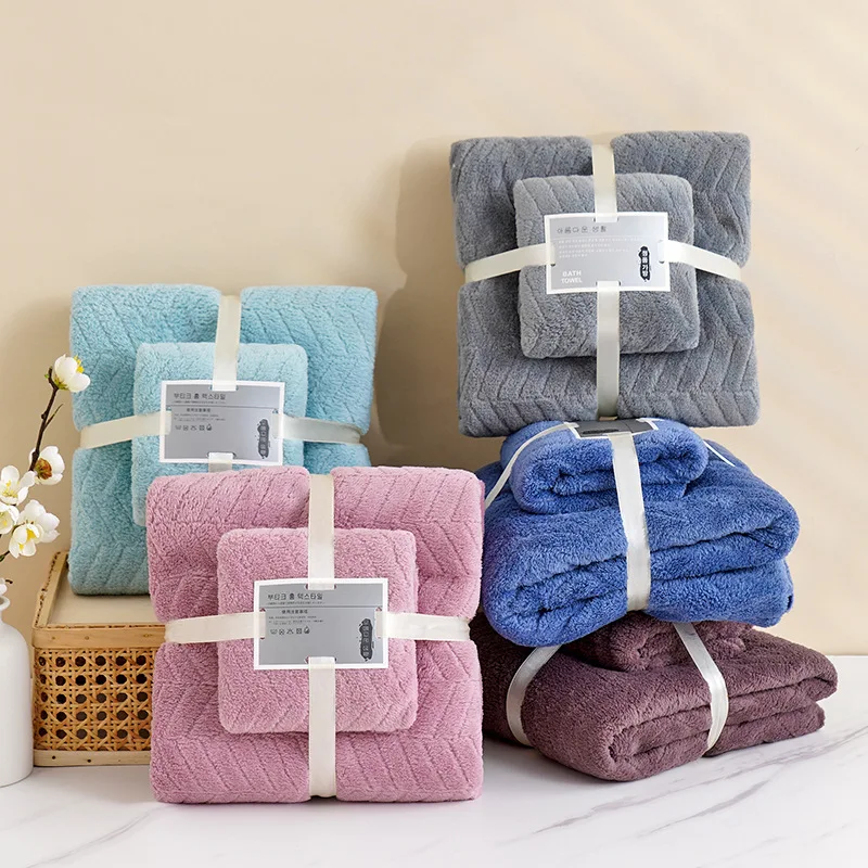 Coral Fleece Towel & Bath Towel Set, Mother & Baby Wheat Pattern Beach Towel, Soft Velour Gift Set for Spa & Home
Coral Fleece Towel & Bath Towel Set, Mother & Baby Wheat Pattern Beach Towel, Soft Velour Gift Set for Spa & Home
