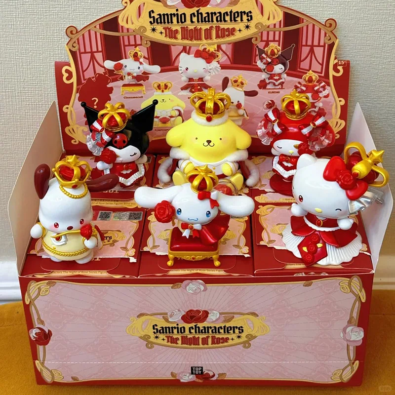 TOPTOY Genuine Sanrio Family Rose Night Series Blind Box Trendy Cute Handmade Desktop Ornament Collectible Gift Sanrio
TOPTOY Genuine Sanrio Family Rose Night Series Blind Box Trendy Cute Handmade Desktop Ornament Collectible Gift Sanrio