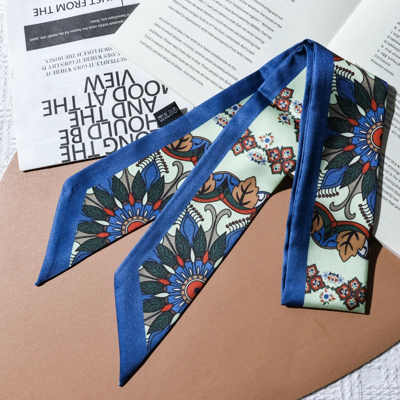 Fashion Luxury Silk Scarf 100cm*6cm Slim Hair Accessory Neck Scarves Bag Handle Ribbon Elegant Ladies Fall New
Fashion Luxury Silk Scarf 100cm*6cm Slim Hair Accessory Neck Scarves Bag Handle Ribbon Elegant Ladies Fall New