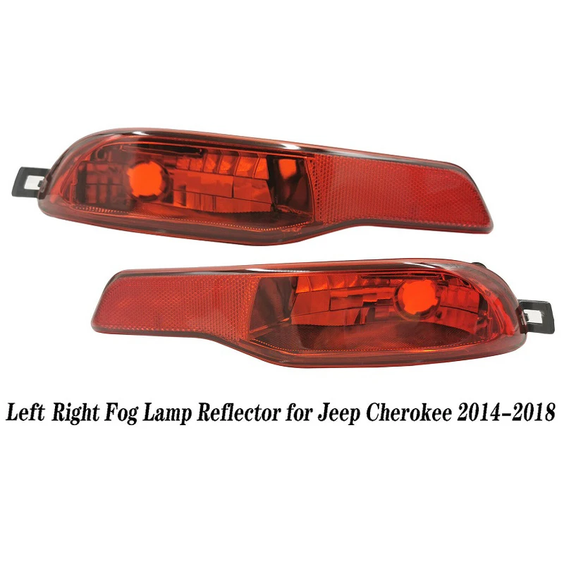 LED Rear Bumper Light for Jeep Cherokee 2014-2018 Tail Brake Reflector Stop Signal Lamp Rear Fog Light 68102877AD 68102876AD
LED Rear Bumper Light for Jeep Cherokee 2014-2018 Tail Brake Reflector Stop Signal Lamp Rear Fog Light 68102877AD 68102876AD