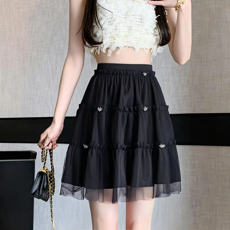 150Kg Plus Size Women's Hip 165 Summer Gentle Style High Waist Mesh Skirt Black 5XL 6XL 7XL 8XL 9XL
150Kg Plus Size Women's Hip 165 Summer Gentle Style High Waist Mesh Skirt Black 5XL 6XL 7XL 8XL 9XL