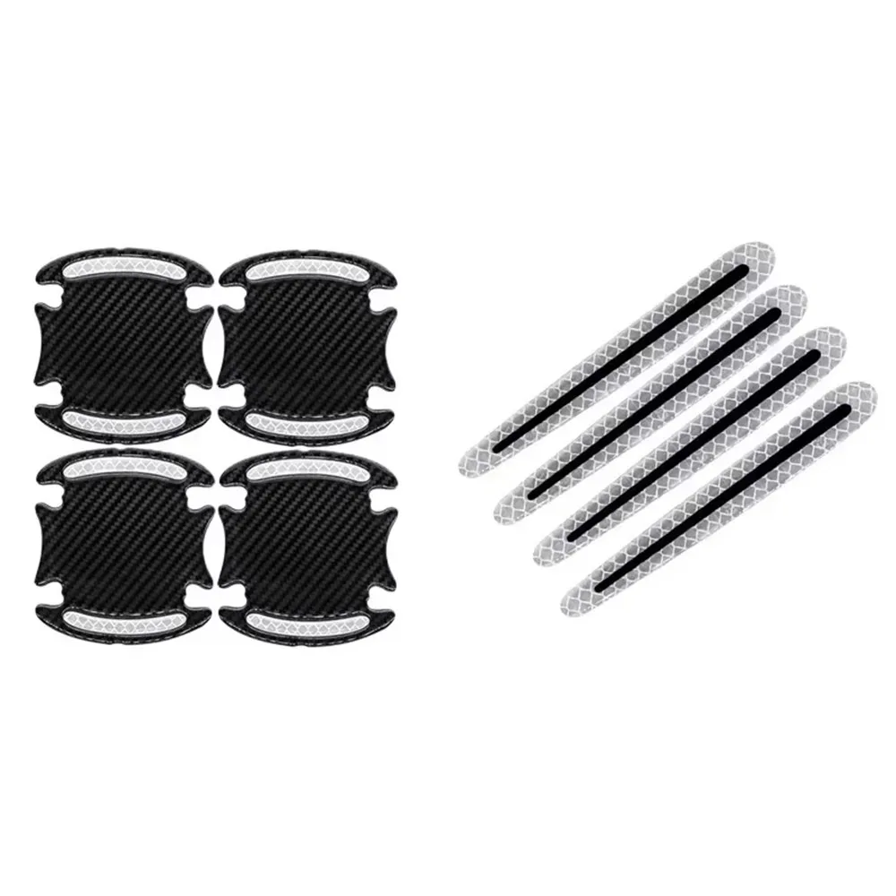 8 шт./компл., защита для ручки автомобиля из углеродного волокна, светоотражающая защита от царапин, защитная пленка для дверной ручки, предупреждающий знак, самоклеящаяся
8 шт./компл., защита для ручки автомобиля из углеродного волокна, светоотражающая защита от царапин, защитная пленка для дверной ручки, предупреждающий знак, самоклеящаяся