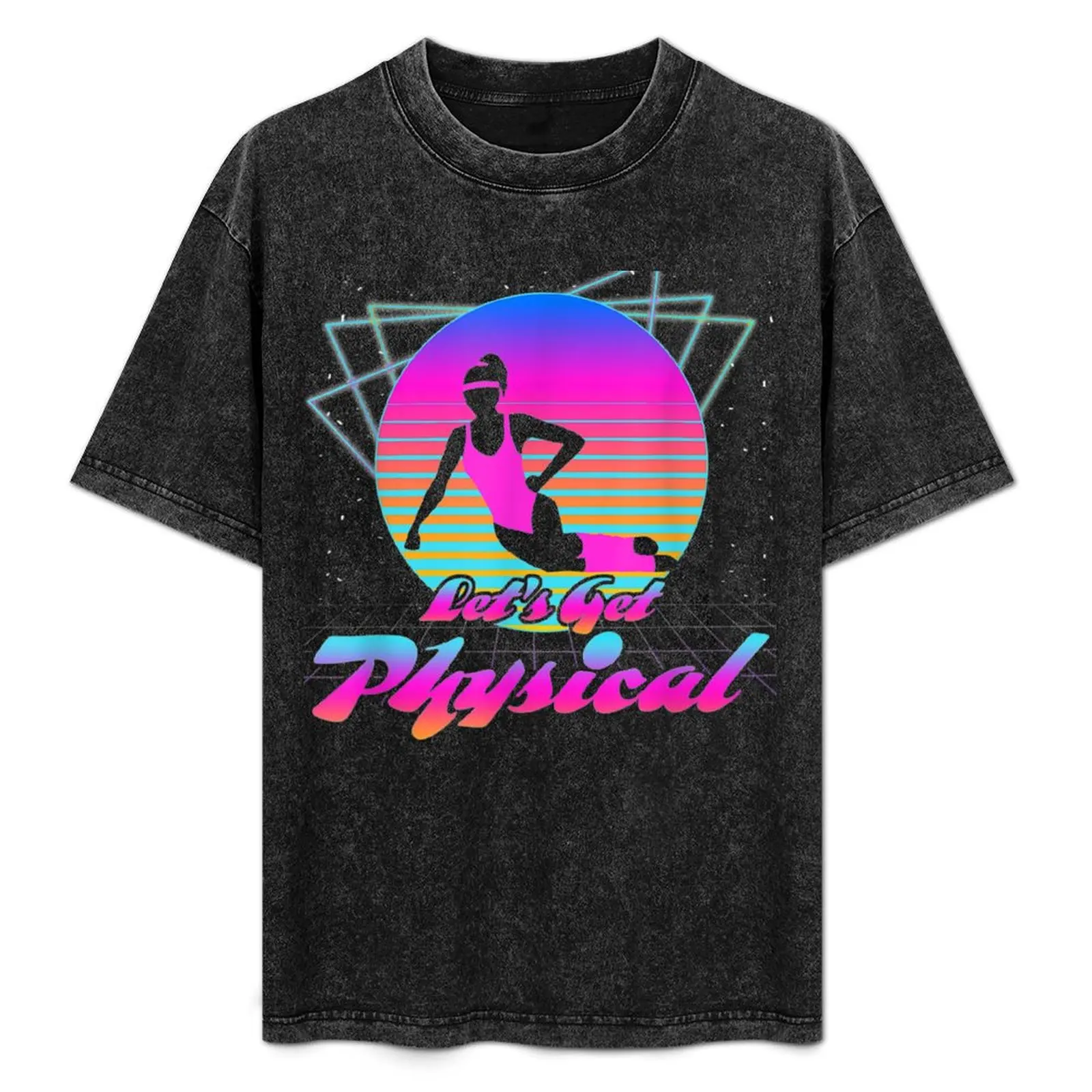 Let's Get Physical T-Shirt Basic Solid Color Short Sleeve T-Shirt
Let's Get Physical T-Shirt Basic Solid Color Short Sleeve T-Shirt