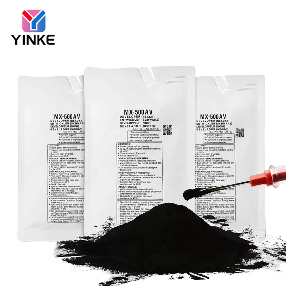 310g MX500AV Developer Powder For Sharp MX-M283 282 MX-363U 453U 503U 363N 453N 503N 4528U 3508 3608 4608 MX500 Carrier 1bag
310g MX500AV Developer Powder For Sharp MX-M283 282 MX-363U 453U 503U 363N 453N 503N 4528U 3508 3608 4608 MX500 Carrier 1bag