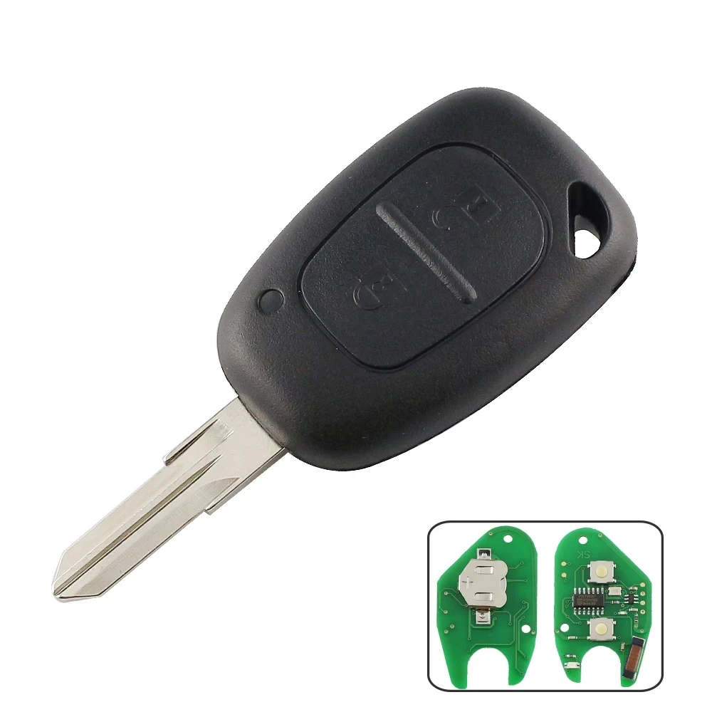 Remote Car Key 2 Button 433Mhz ID46 PCF7946 Chip Auto Assecories For Vauxhall/Opel/Renault Vivaro Traffic Master Clio Scenic 2pc
Remote Car Key 2 Button 433Mhz ID46 PCF7946 Chip Auto Assecories For Vauxhall/Opel/Renault Vivaro Traffic Master Clio Scenic 2pc