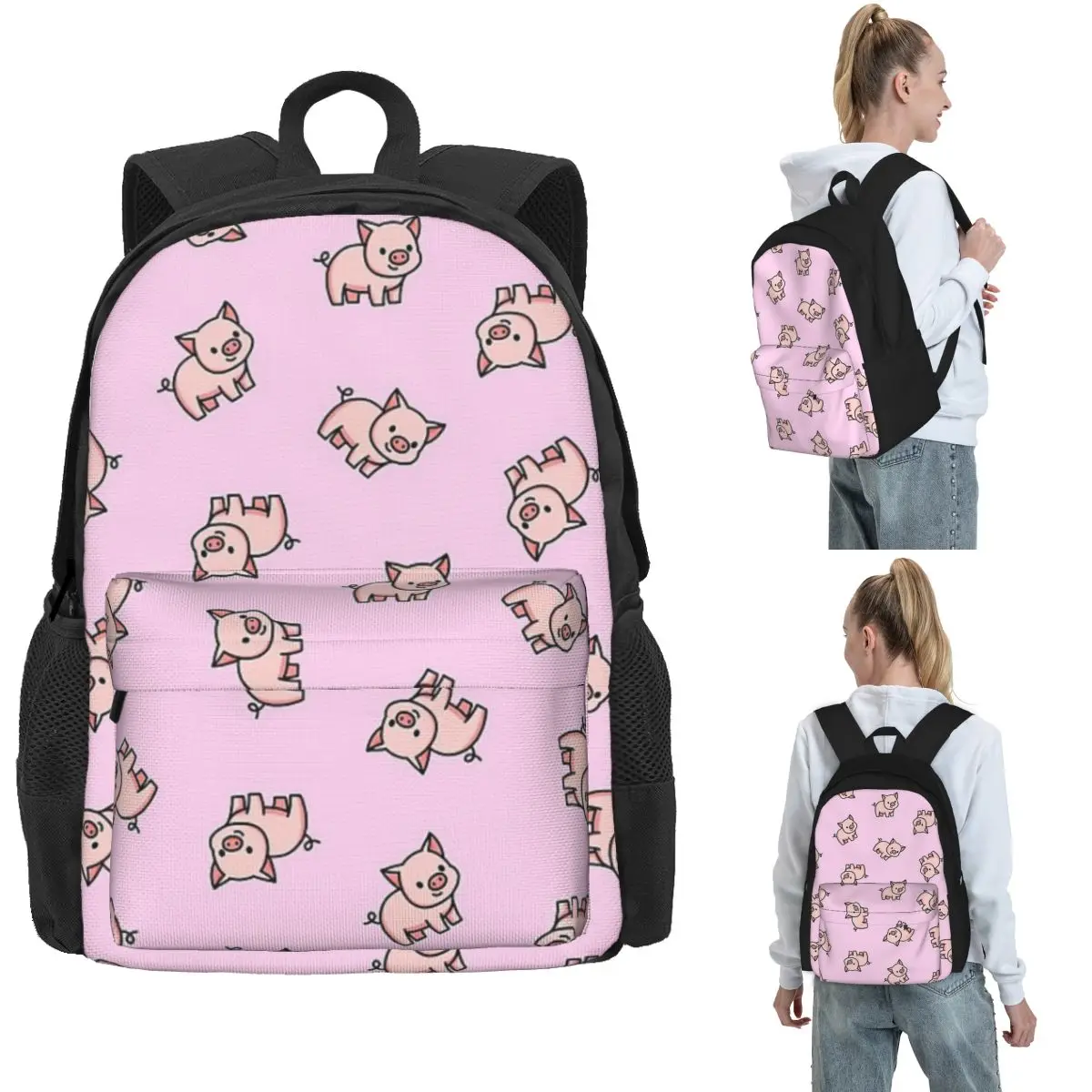 Pig Backpack Hot Sale Daypack Large Capacity Children BookBag School Bag Shoulder Bags for Men Women
Pig Backpack Hot Sale Daypack Large Capacity Children BookBag School Bag Shoulder Bags for Men Women
